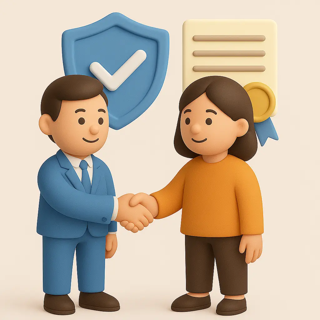 ilustrasi manfaat jasa pembuatan website, kepercayaan pelanggan